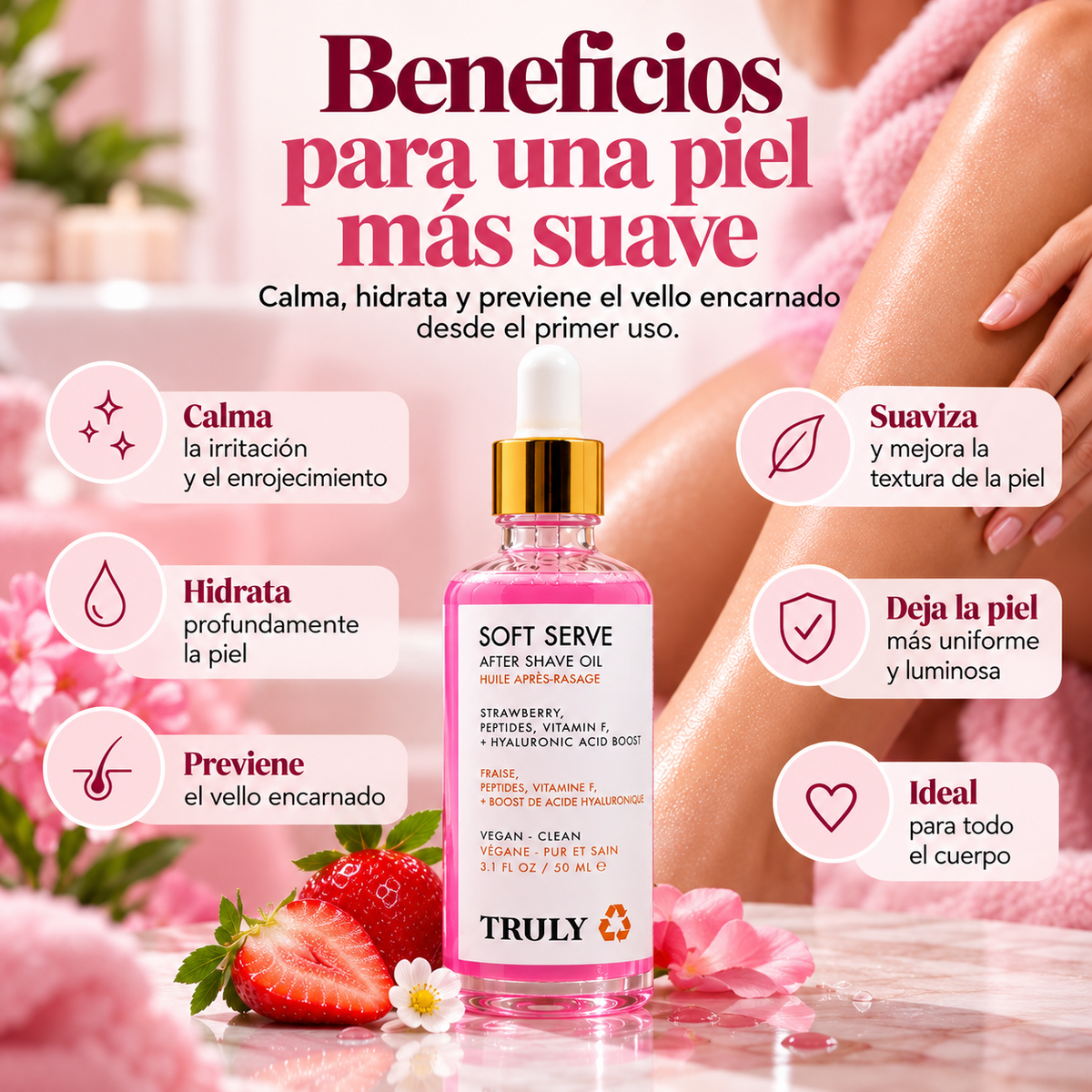 Truly Aceite Hidratante After Shave