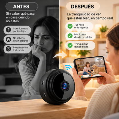 Mini Camara Espia De Seguridad