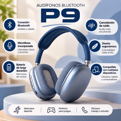 Audifonos Bluetooth P9