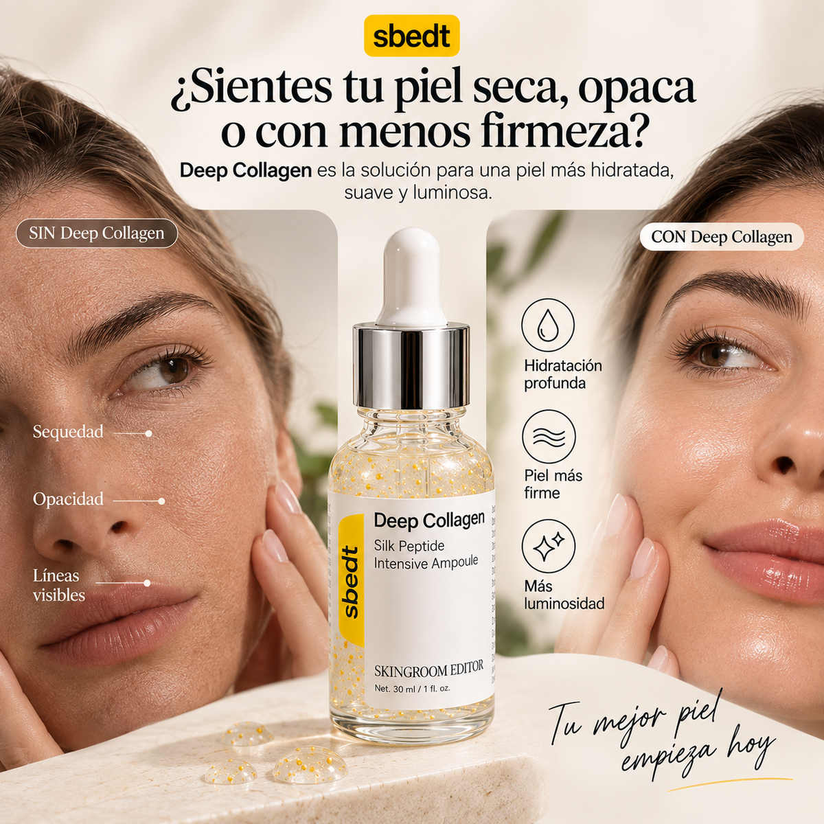 Deep Collagen - Sérum hidratante